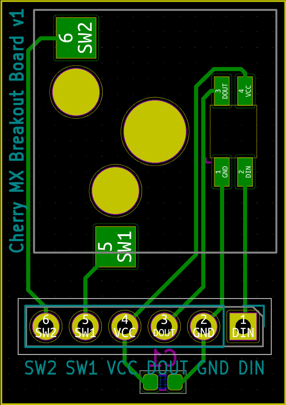 GitHub sszczep/CherryMXBreakoutBoard Cherry MX Breakout Boards